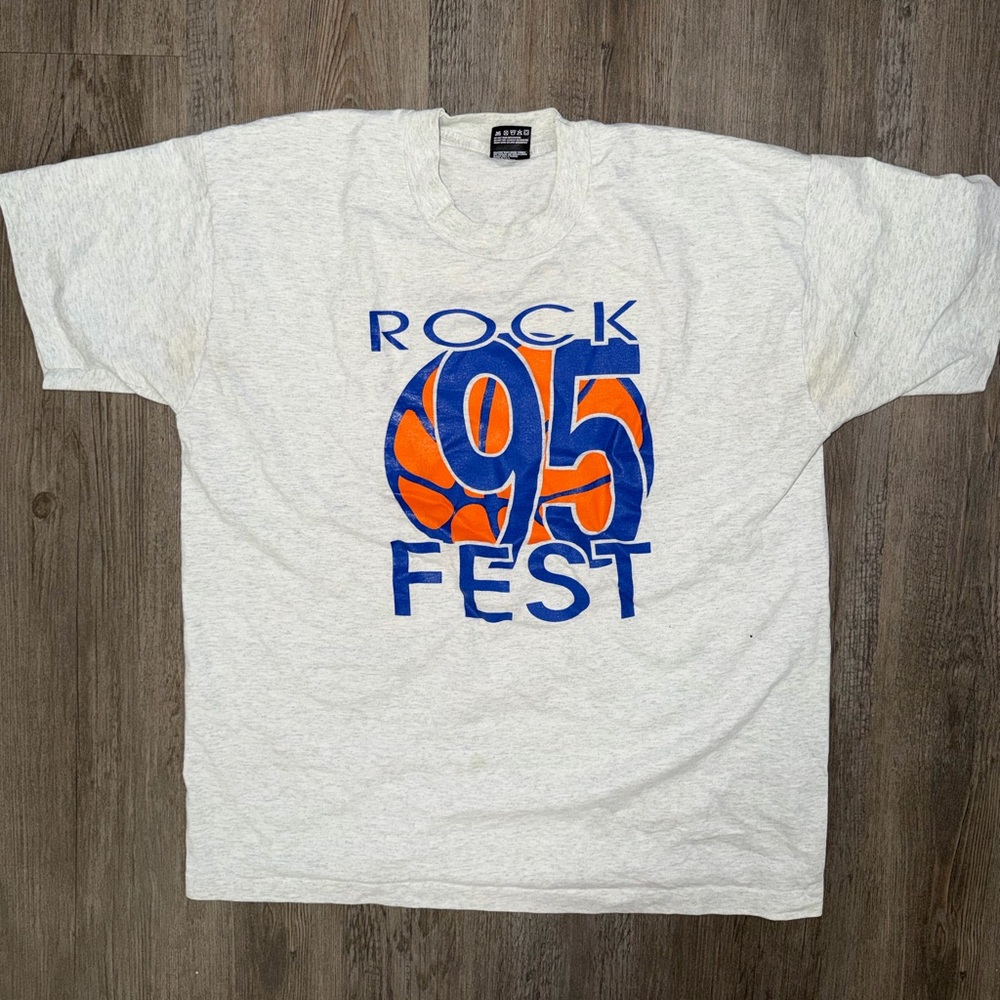 Vintage single stitch heather grey T-shirt